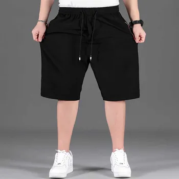 חדשות אופנה בתוספת גודל מכנסיים קצרים גברים מזדמנים Beachshorts חופשי באגי Hiphop הרמון מכנסיים קצרים אופנת רחוב בגדים