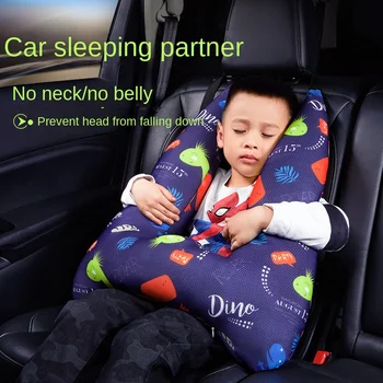 אביזרי רכב הילדים התינוק כרית מכונית ישנה הראש לכרית מגן חגורת בטיחות כרית בטיחות ילדים מגן המכונית Headreast לישון