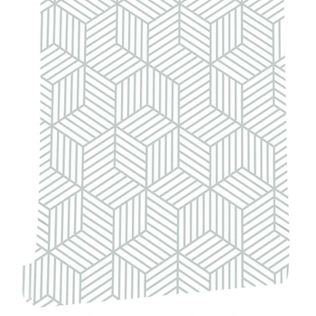 45mmx1m גיאומטריות מופשטות טפט רשת דבק עצמי חץ מקלפים ומדביקים קשר נייר על הקיר שיפוץ רהיטים מדבקה