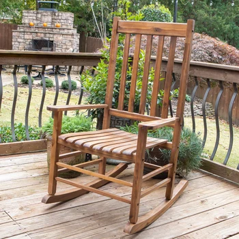 עיצוב שלבי טיפול חיצוני כיסא נדנדה, עשוי עץ, 45