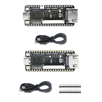 CompactTang Nano20K FPGA לוח עם השהיה נמוכה 64Mbits SDRAM על אמולטור NES ורך ניסויים