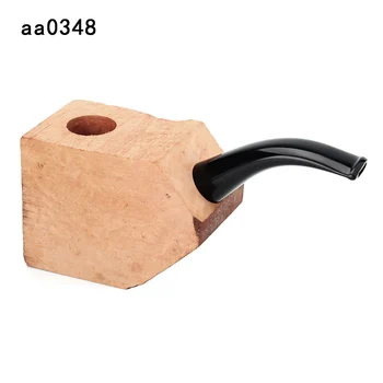 DIY צינור ביצוע טבק מקטרת מיוחדת להשתמש ברייר בלוק עץ עם אקריליק השופר ואת ארבעת סוגי לבחור סין למכירה aa0348
