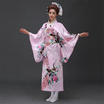 hanfu נשים נשים יפניות המקורי יאקאטה שמלת קימונו מסורתי עם ביצועים ריקוד תלבושות ханьфу סיני חצאית
