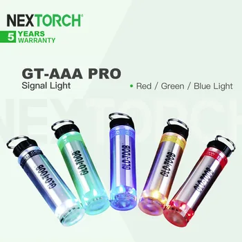 Nextorch GT-AAA Pro מחוספס אות אור, 200m צלילה עבור צלילה עמוקה, 3 מצבים, מקס 27h Runtime עבור קמפינג, חיפוש, EDC