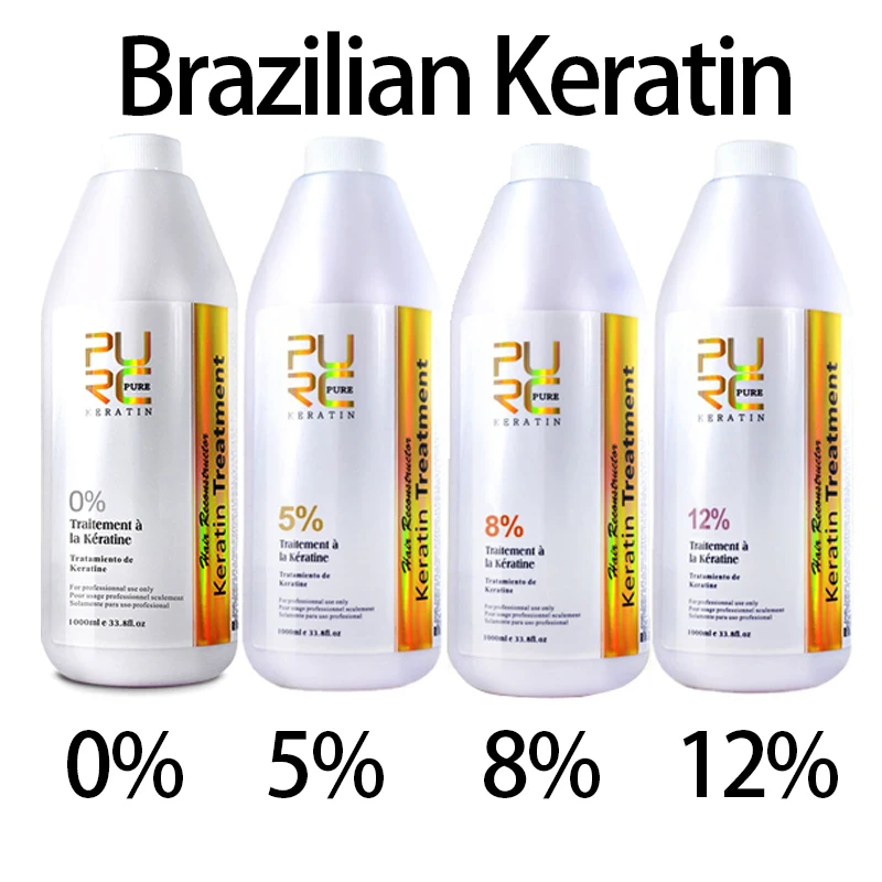 תיקון ליישר נזק קרטין ברזילאי 0% 5% 8% 12% Formlain שוקולד טהור טיפול וטיהור שמפו שיער המוצר