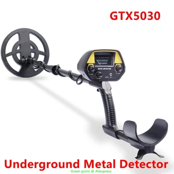 מקצועי קרקעי גלאי מתכות GTX5030 עומק עמיד למים SearchCoil רגישות גבוהה צייד אוצרות זהב כלים לזיהוי