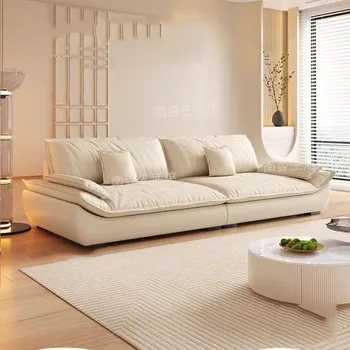 יפנית נוח בסלון ספה גדולה נורדי עיצוב יוקרה בסלון ספה מרגיע בפינה Woonkamer Banken רהיטים