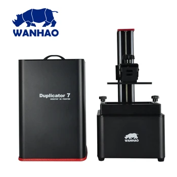 WANHAO Duplicator 7 D7 V1.5 405nm UV תמיכה DLP 3D מדפסת 250ml שרף, ניתן לחבר את D7 התיבה לשימוש