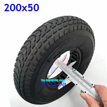 200 X 50 (8x2) ניידות קורקינט גלגלים צמיגים מוצקים צמיגים 200x50 עבור גילוח E100 E125 E200 קטנוע Vapo 200*50