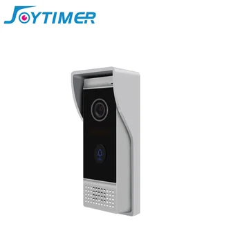 Joytimer 4 קווית יום א 720P וידאו דלת טלפון לוח פעמון דלת עם מצלמה IP65 עמיד למים 110°, זווית צפייה רחבה ראיית לילה IR