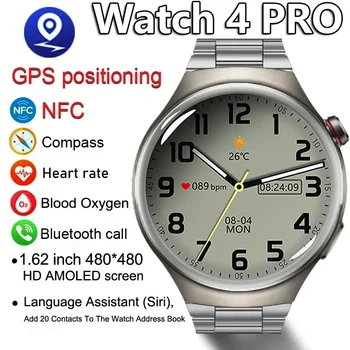 Watch4 Pro Smartwatch של גברים GT4PRO PK GT4MAX Bluetooth לדבר הסוכר בדם ניטור GPS השעון של נשים IP68, עמיד למים עבור Huawei