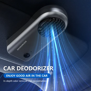 רכב אוטומטי Odor Eliminator הביתה מחולל אוזון Odor Eliminator המכונית מטהר אוויר נטענת USB מטהר אוויר Somke מסיר