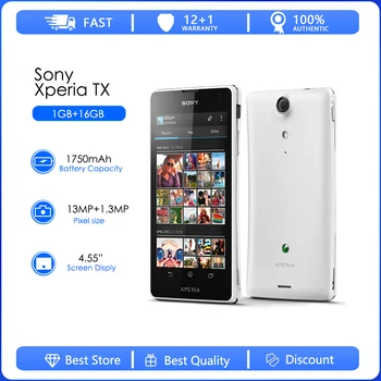 Sony Xperia TX LT29i LT29 מחודשים-מקורי GSM 4.55