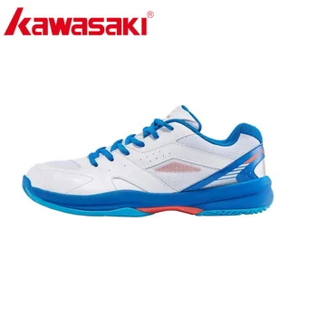 קוואסאקי מקצועי בדמינטון נעלי גברים ונשים Zapatillas אנטי חלקלק לנשימה נעלי ספורט נעלי טניס K-098