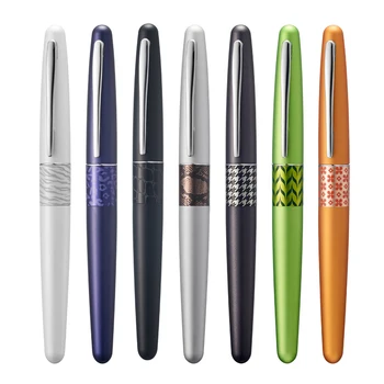 הטייס 16 סגנון חלקה עטים עטים נובעים 88G+עט מתכת נירוסטה החוד העירונית חיה צבעוני באיכות גבוהה לכתיבה